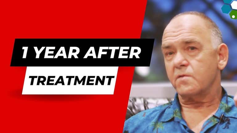 Man with serious expression in a blue shirt, text overlay reads "Life After Retirement"